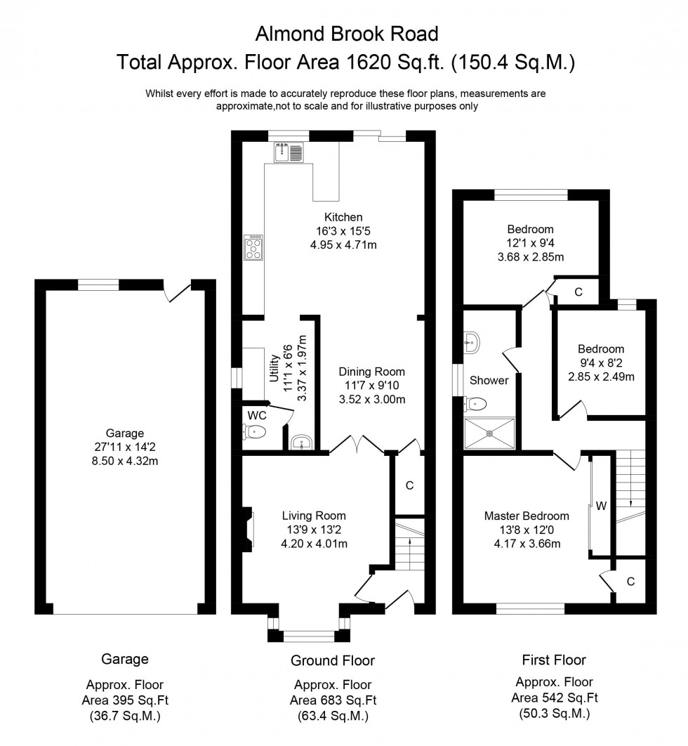 Floorplan for Almond Brook Road, Standish