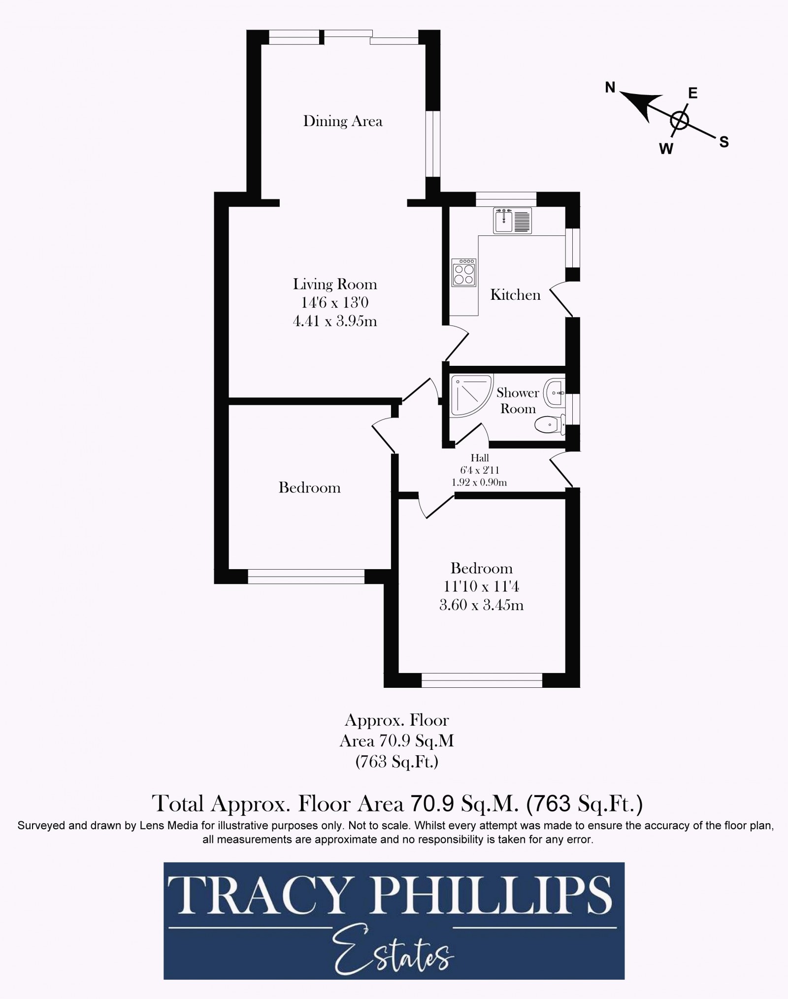 Floorplan for Central Drive, Shevington, Wigan