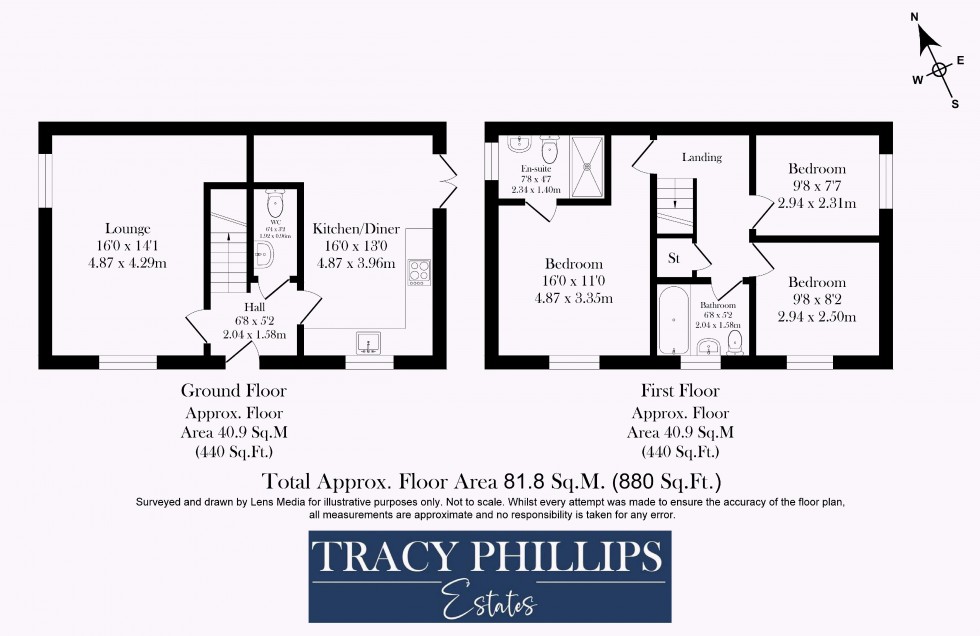 Floorplan for Broadleaf Crescent, Standish, Wigan