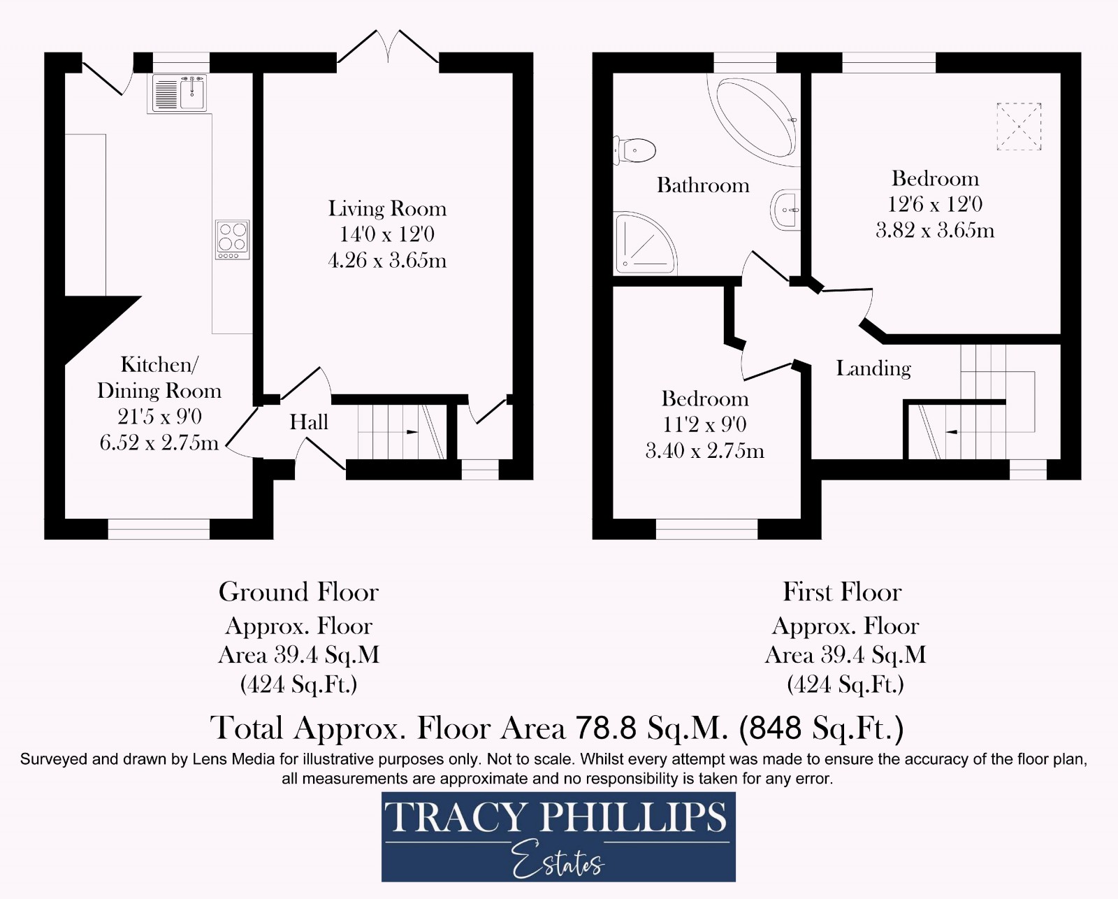 Floorplan for Preston Road, Standish, Wigan