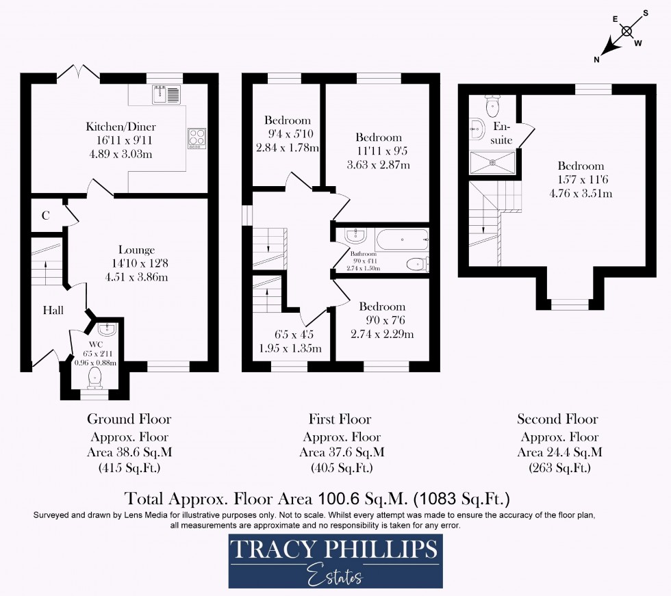 Floorplan for Broadleaf Crescent, Standish, Wigan