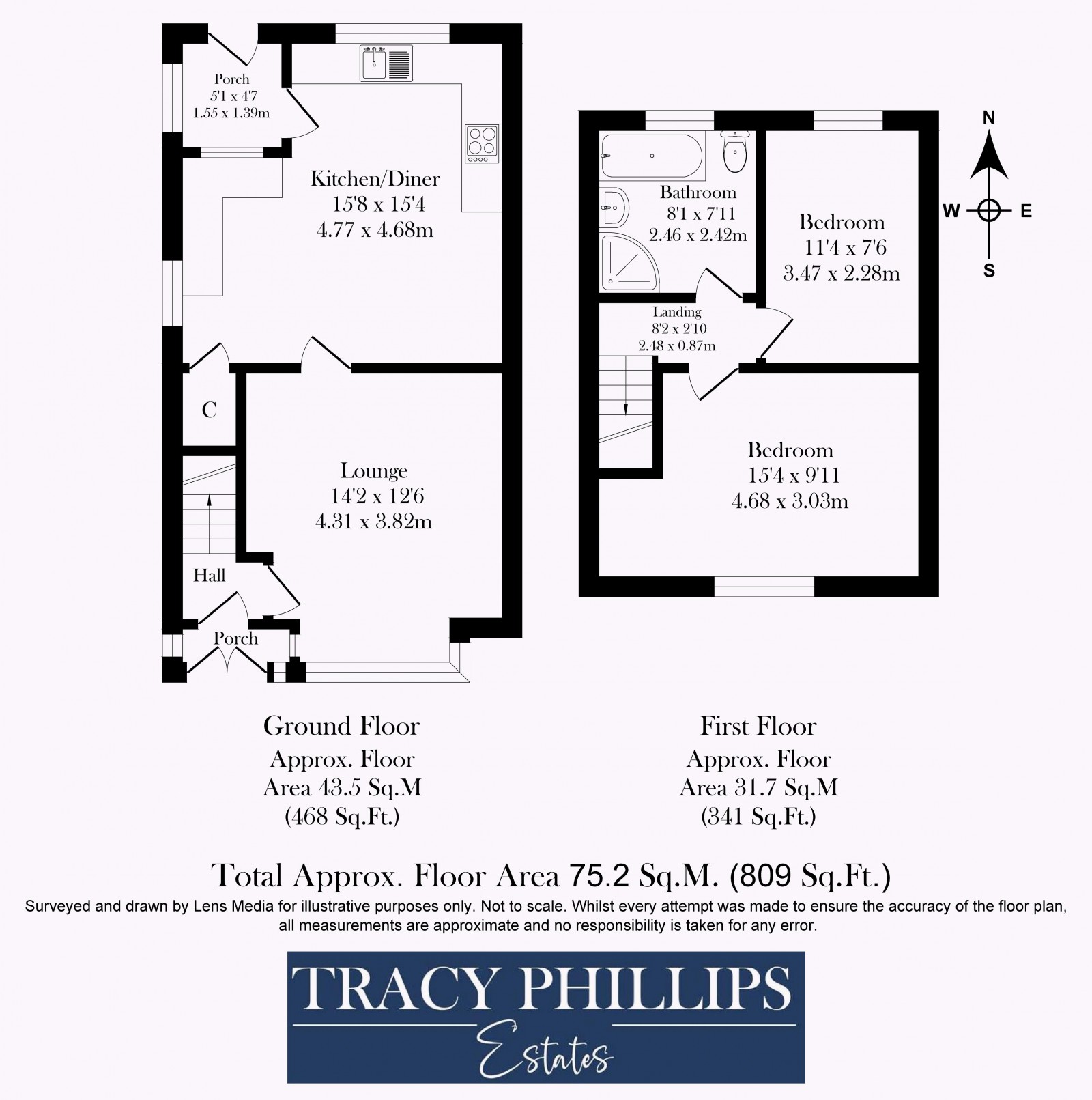 Floorplan for Ormskirk Road, Up Holland