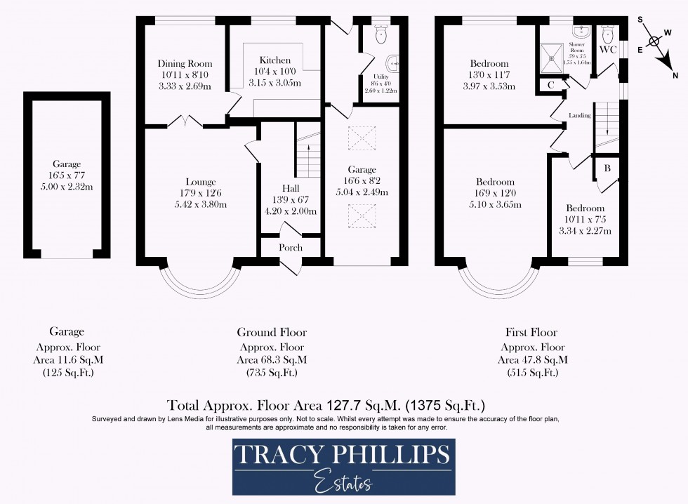 Floorplan for Ravenhead Drive, Upholland, Skelmersdale