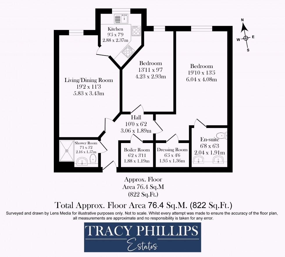 Floorplan for Brideoake Court, Standish, Wigan