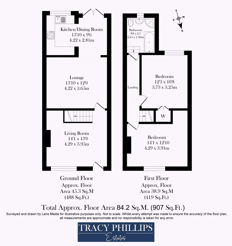 Floorplan for Platt Lane, Standish, Wigan