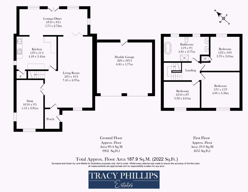 Floorplan for The Rise, Standish Lower Ground, Wigan