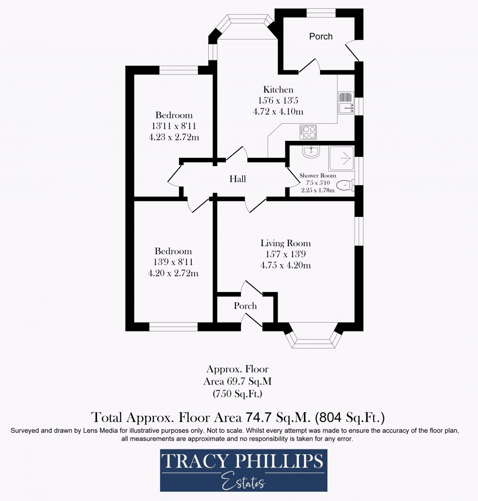 Floorplan for Miles Lane, Shevington, Wigan