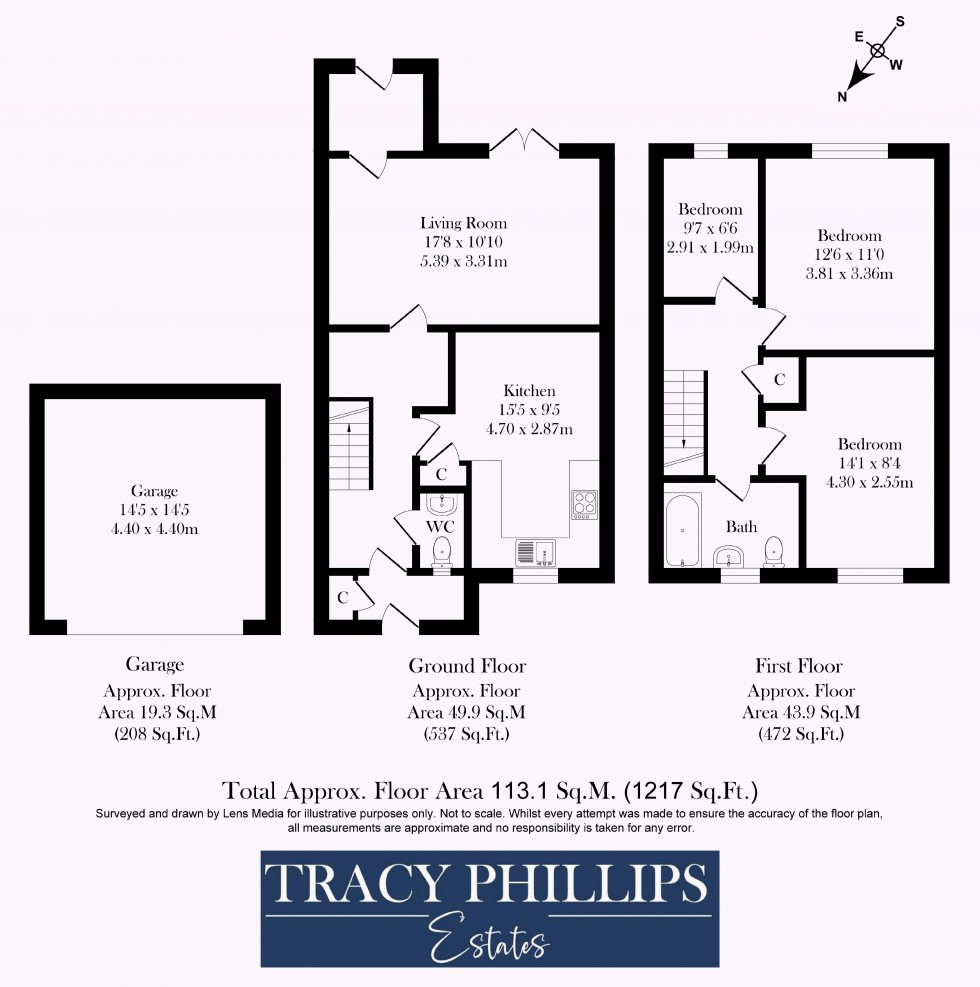 Floorplan for Cob Moor Road, Billinge, Wigan