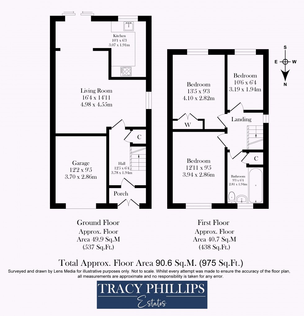 Floorplan for Ash Close, Appley Bridge, Wigan