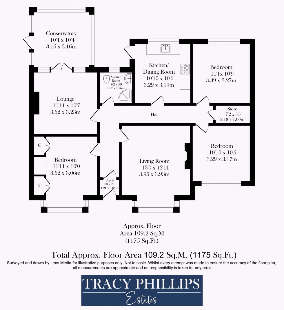 Floorplan for Shevington Lane, Shevington, Wigan