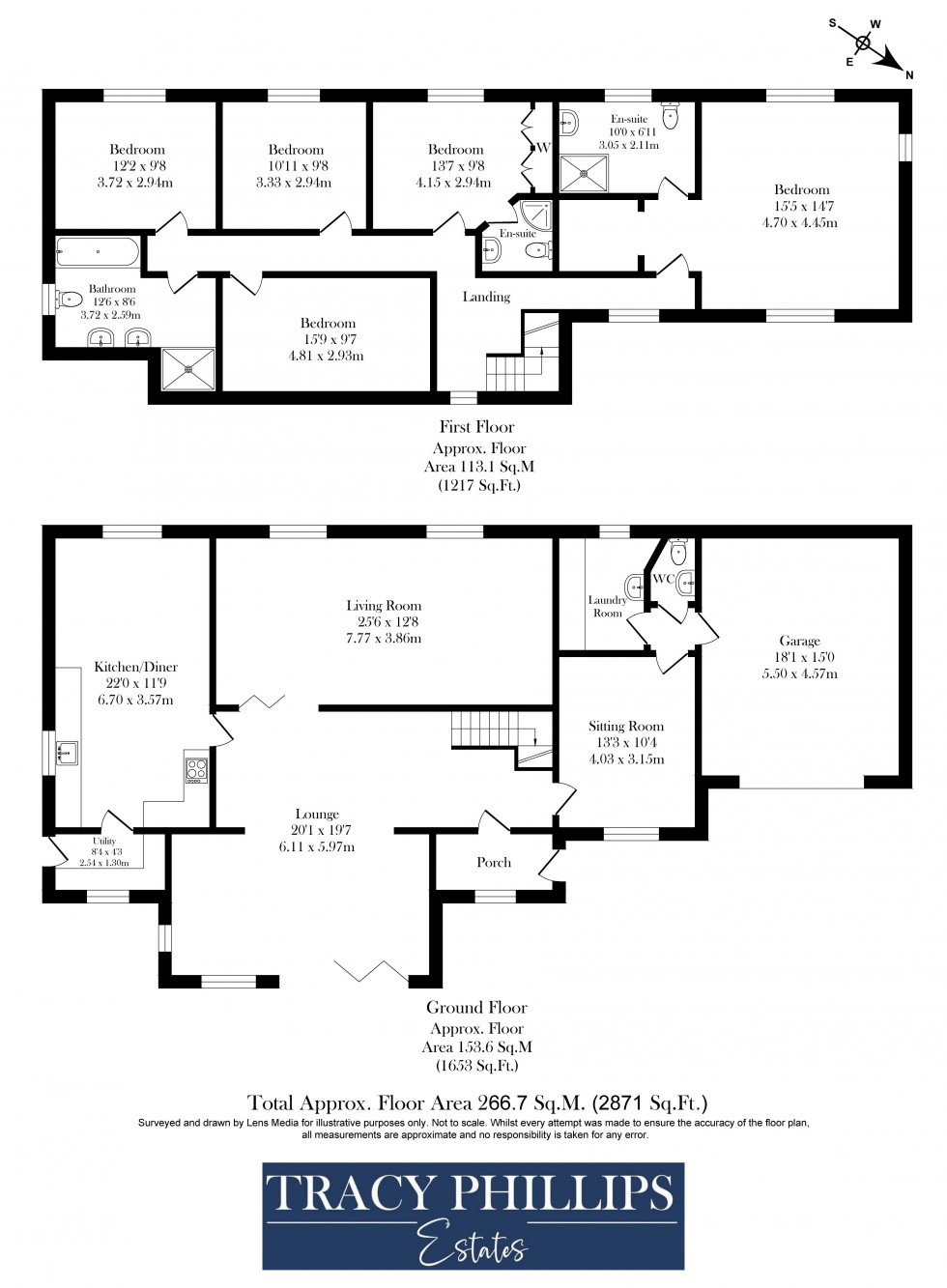 Floorplan for Lurdin Lane, Standish, Wigan