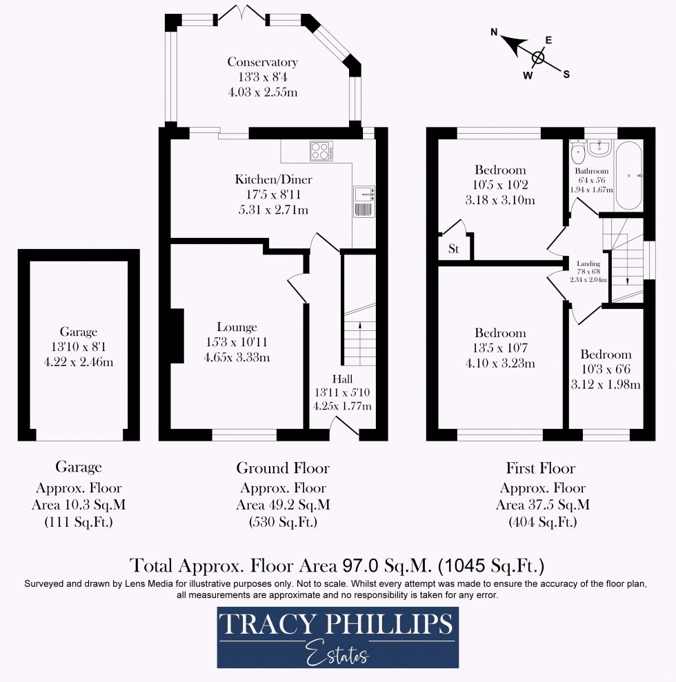 Floorplan for Douglas Road, Standish, Wigan