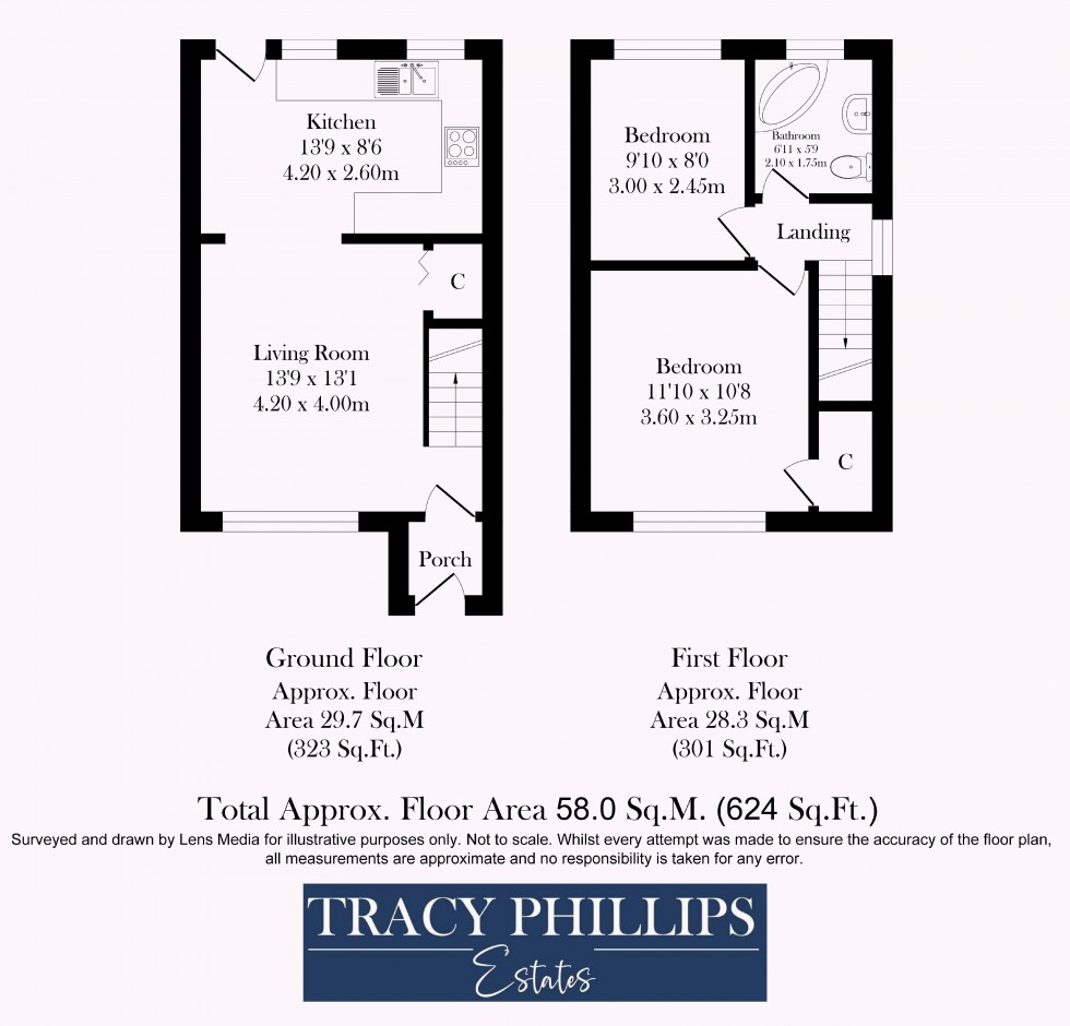 Floorplan for Maberry Close, Shevington, Wigan