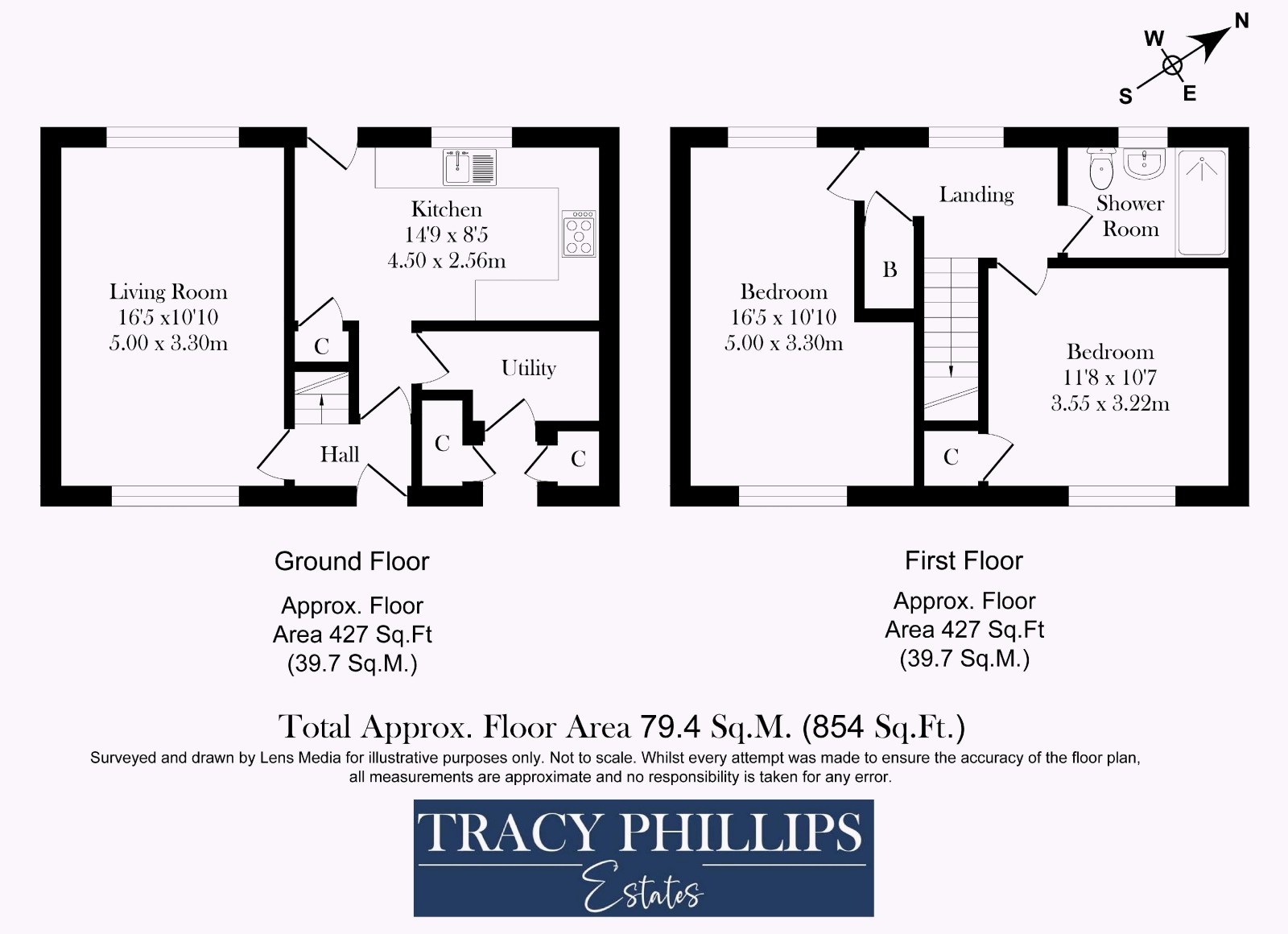 Floorplan for Boyd Close, Standish, Wigan