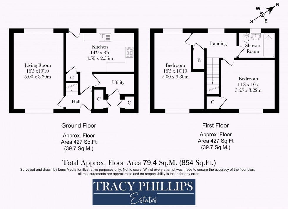 Floorplan for Boyd Close, Standish, Wigan