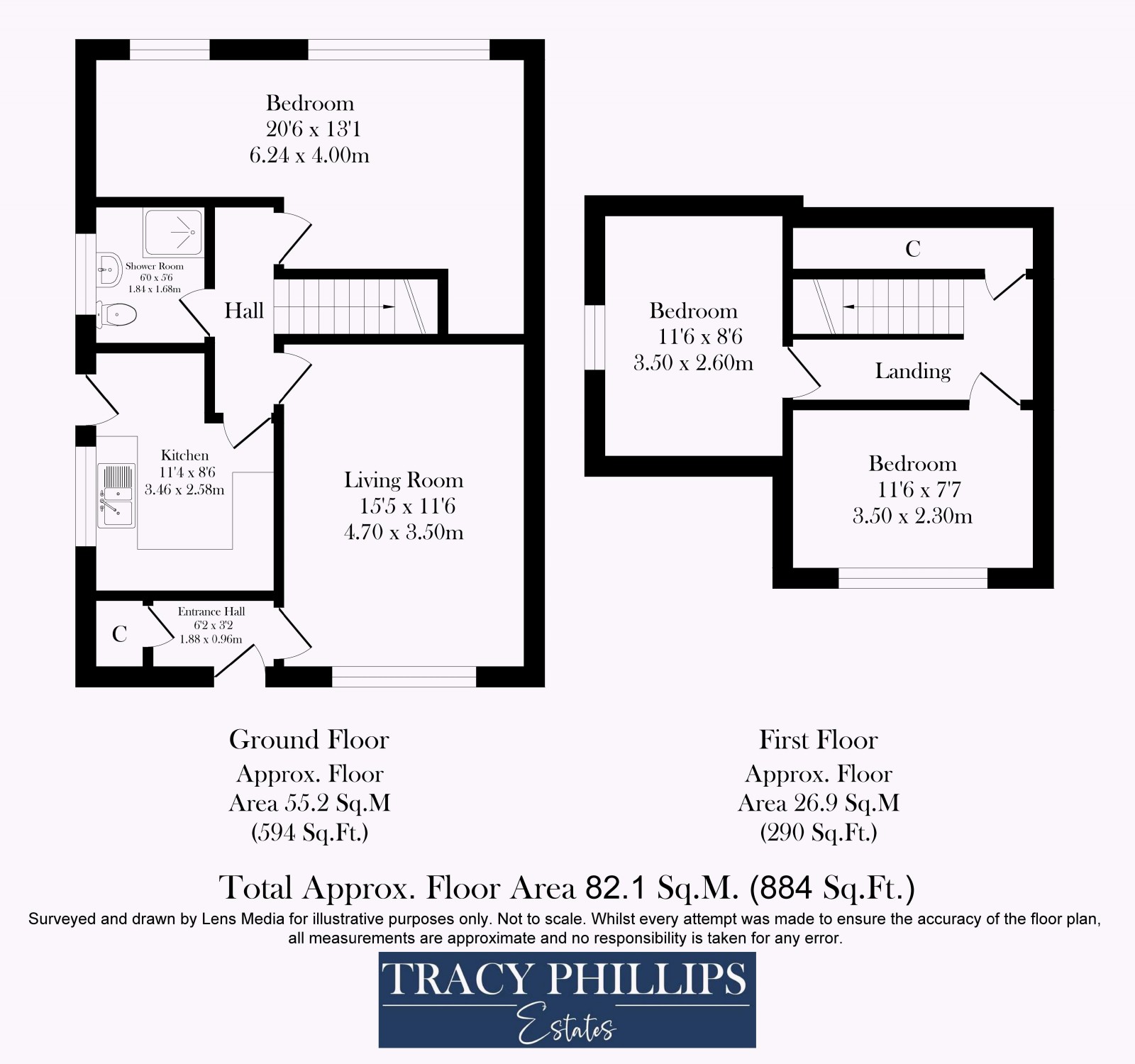 Floorplan for Old Fold Road, Aspull, Wigan