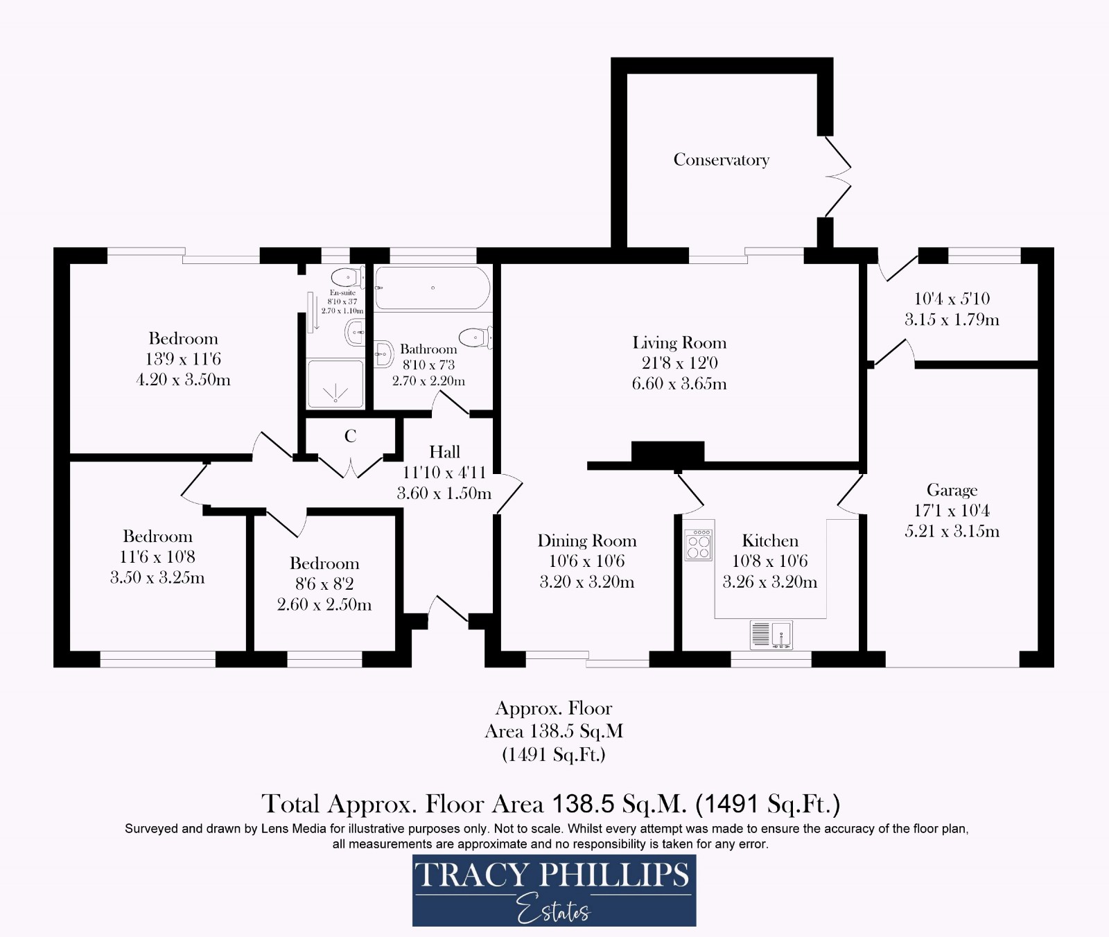 Floorplan for The Rise, Standish Lower Ground, Wigan