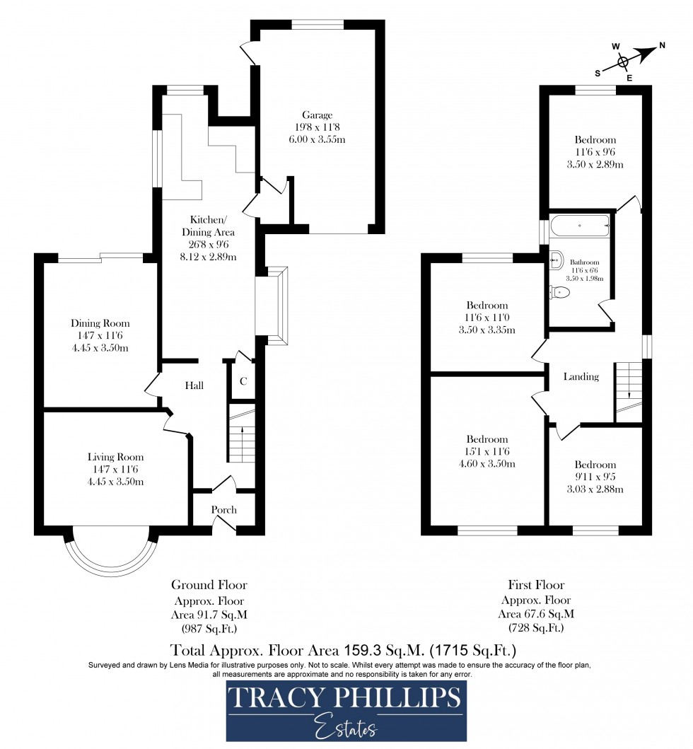 Floorplan for Gathurst Lane, Shevington, Wigan