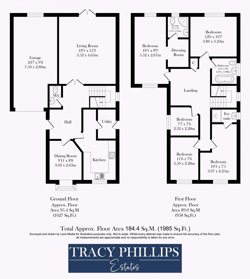 Floorplan for Weston Park, Standish Lower Ground, Wigan