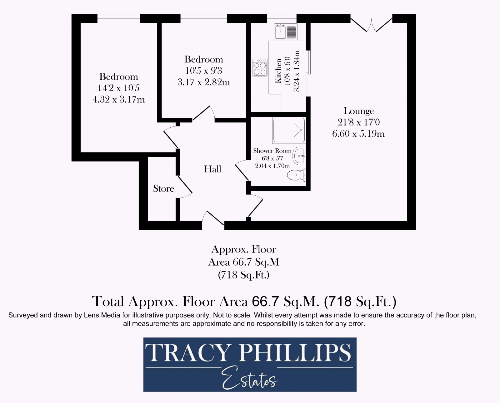 Floorplan for Bramley Court, Standish, Wigan