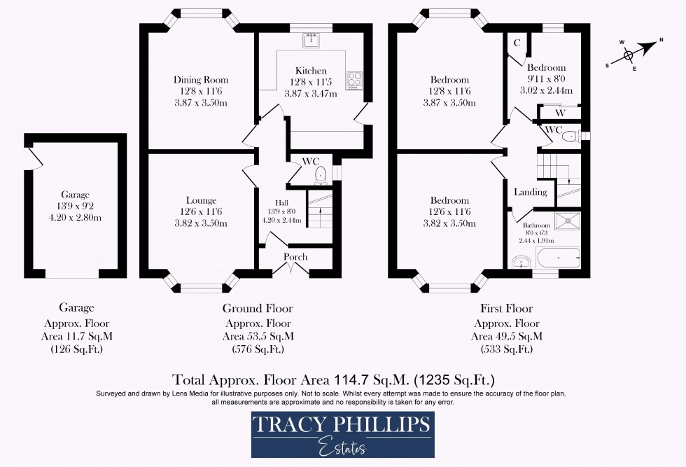 Floorplan for Victoria Road, Newton-Le-Willows