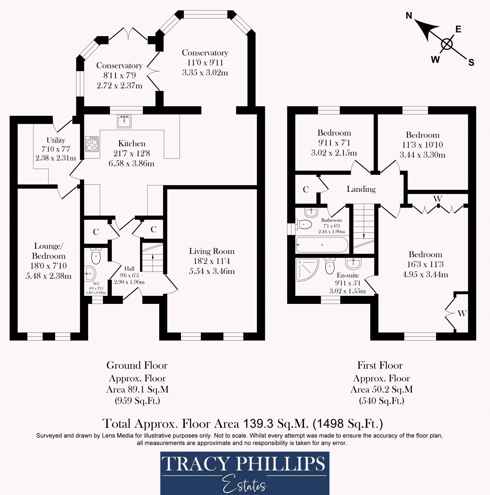 Floorplan for Vanbrugh Grove, Orrell, Wigan