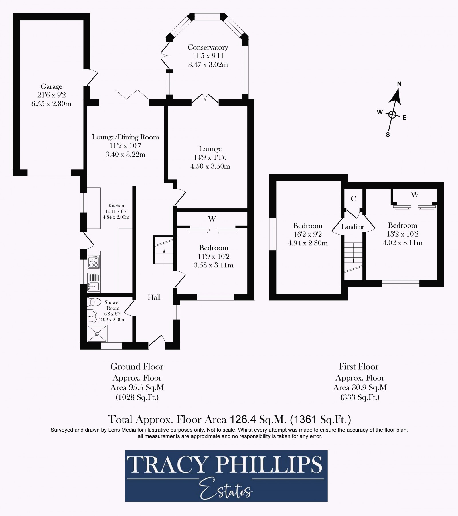 Floorplan for Eskdale Avenue, Blackrod