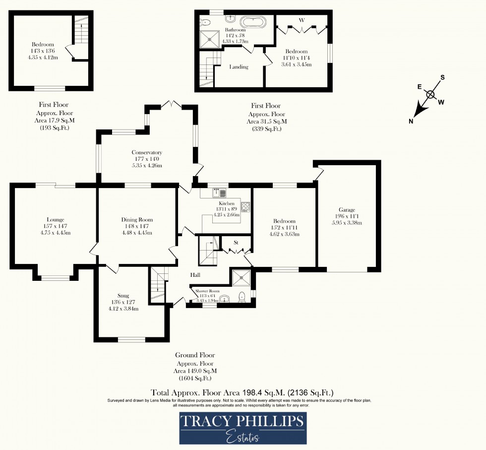 Floorplan for Shevington Lane, Shevington, Wigan