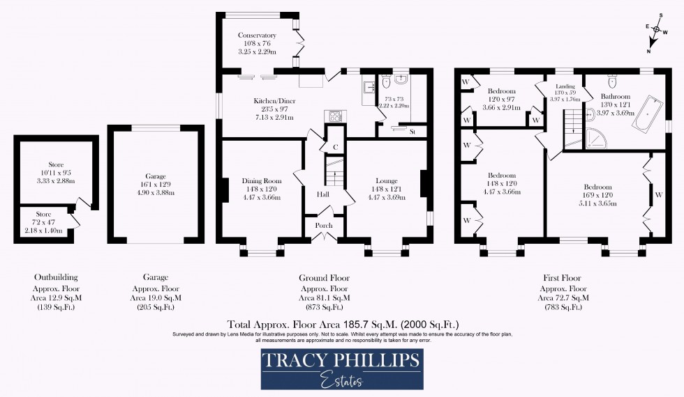 Floorplan for Monument Road, Wigan