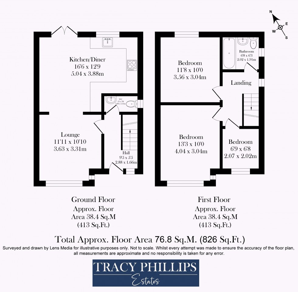 Floorplan for Preston Road, Standish, Wigan