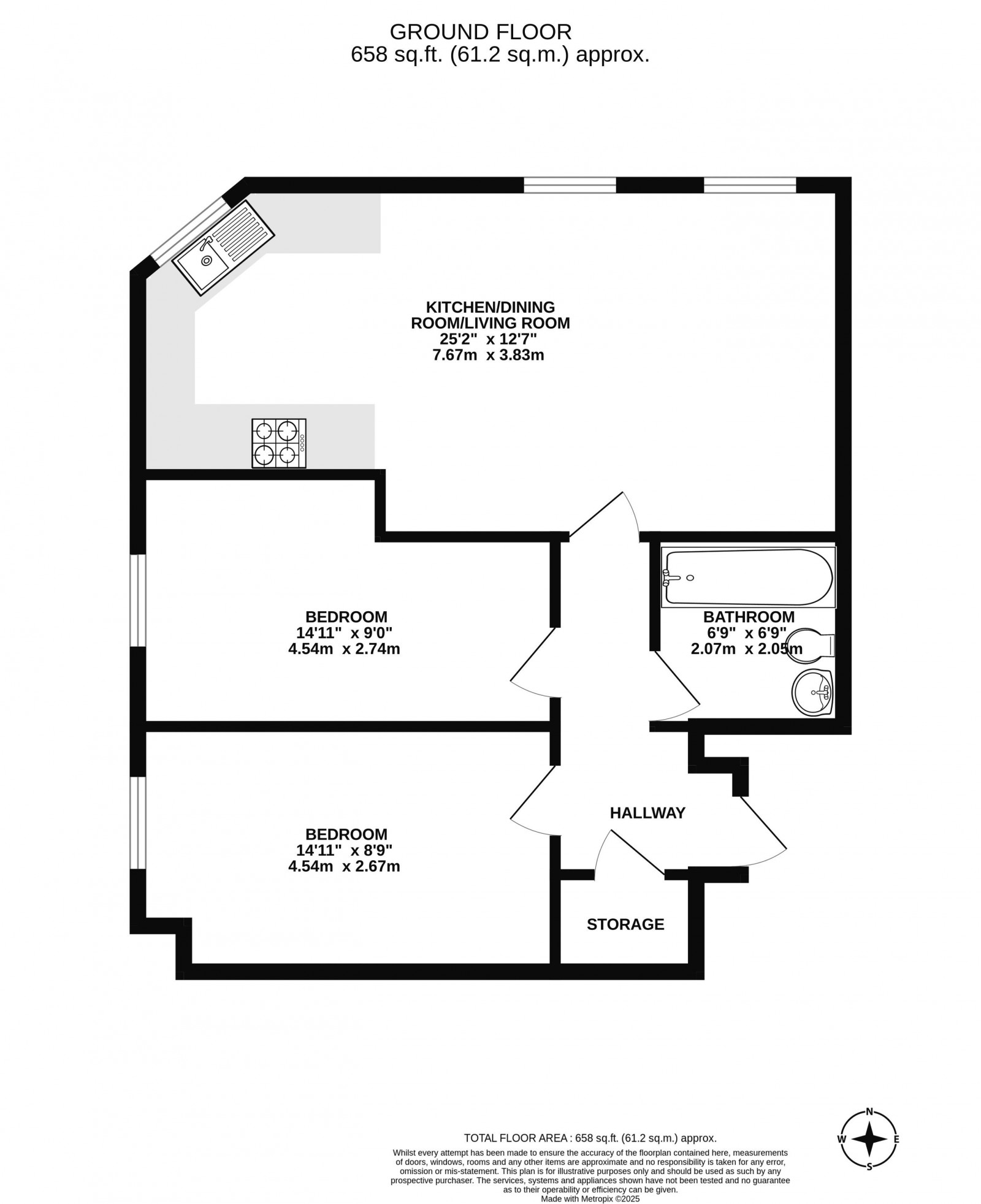 Floorplan for Preston Road, Standish, Wigan