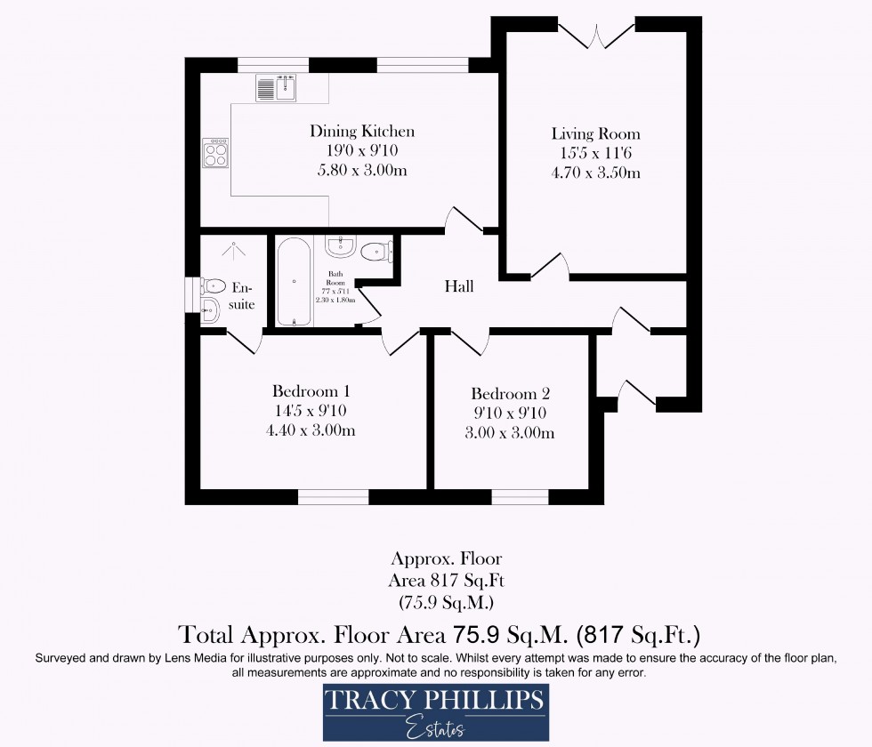 Floorplan for 76 Wigan Road, Wigan