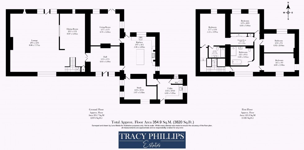 Floorplan for Hall Lane, Wigan