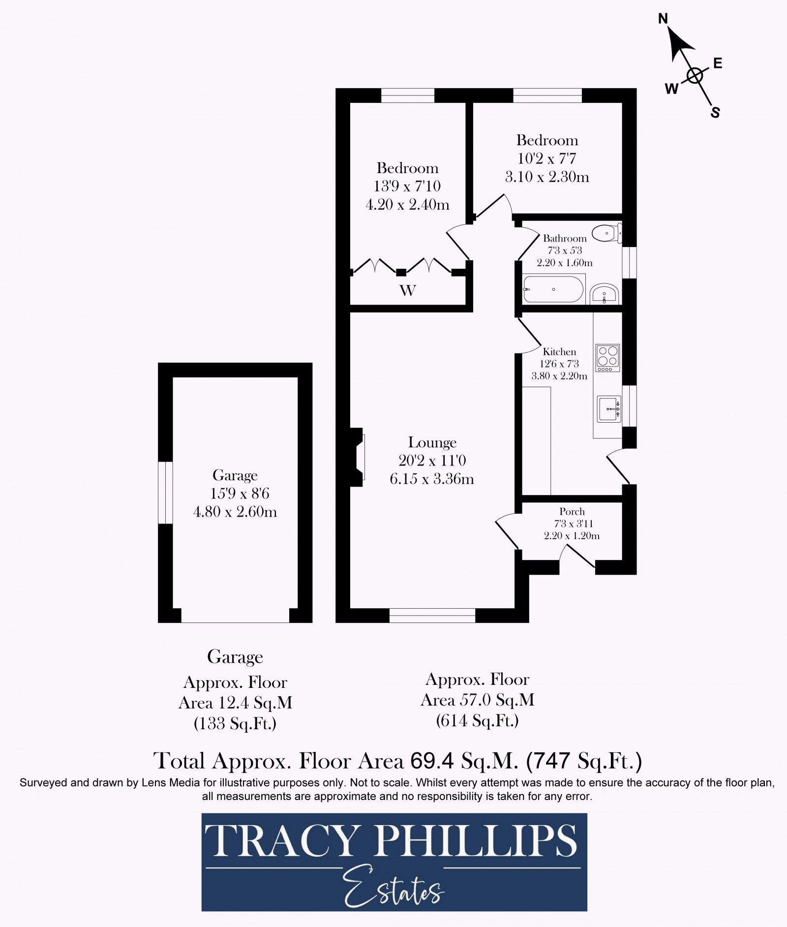 Floorplan for Almond Brook Road, Standish, Wigan