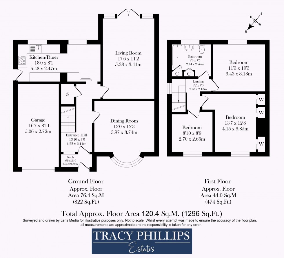 Floorplan for Milton Grove, Whitley, Wigan