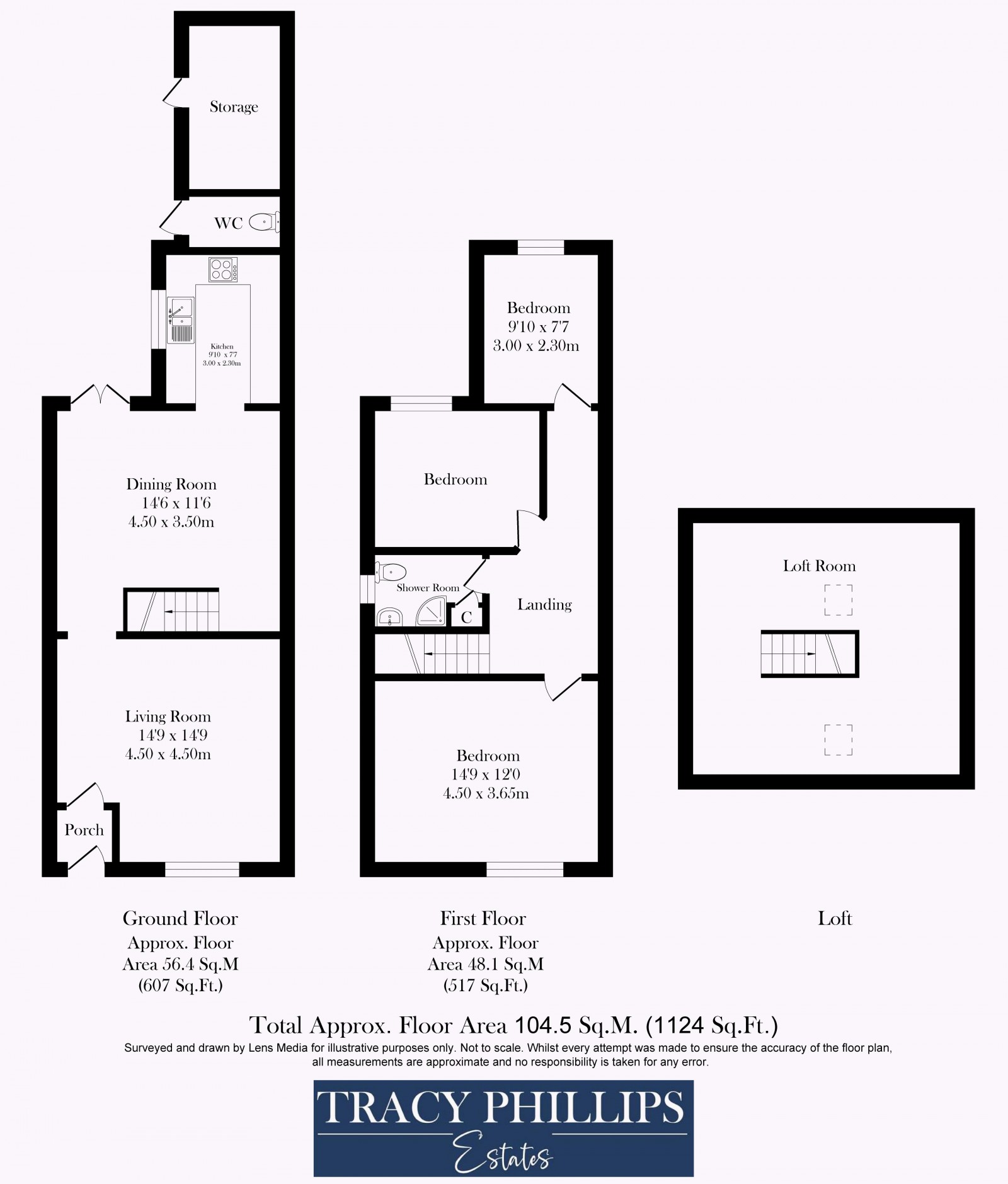 Floorplan for Church Street, Standish, Wigan