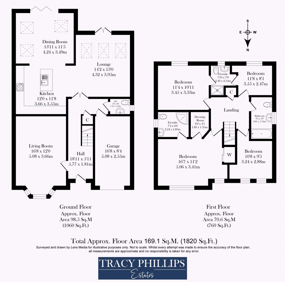 Floorplan for Eastmead, Shevington, Wigan