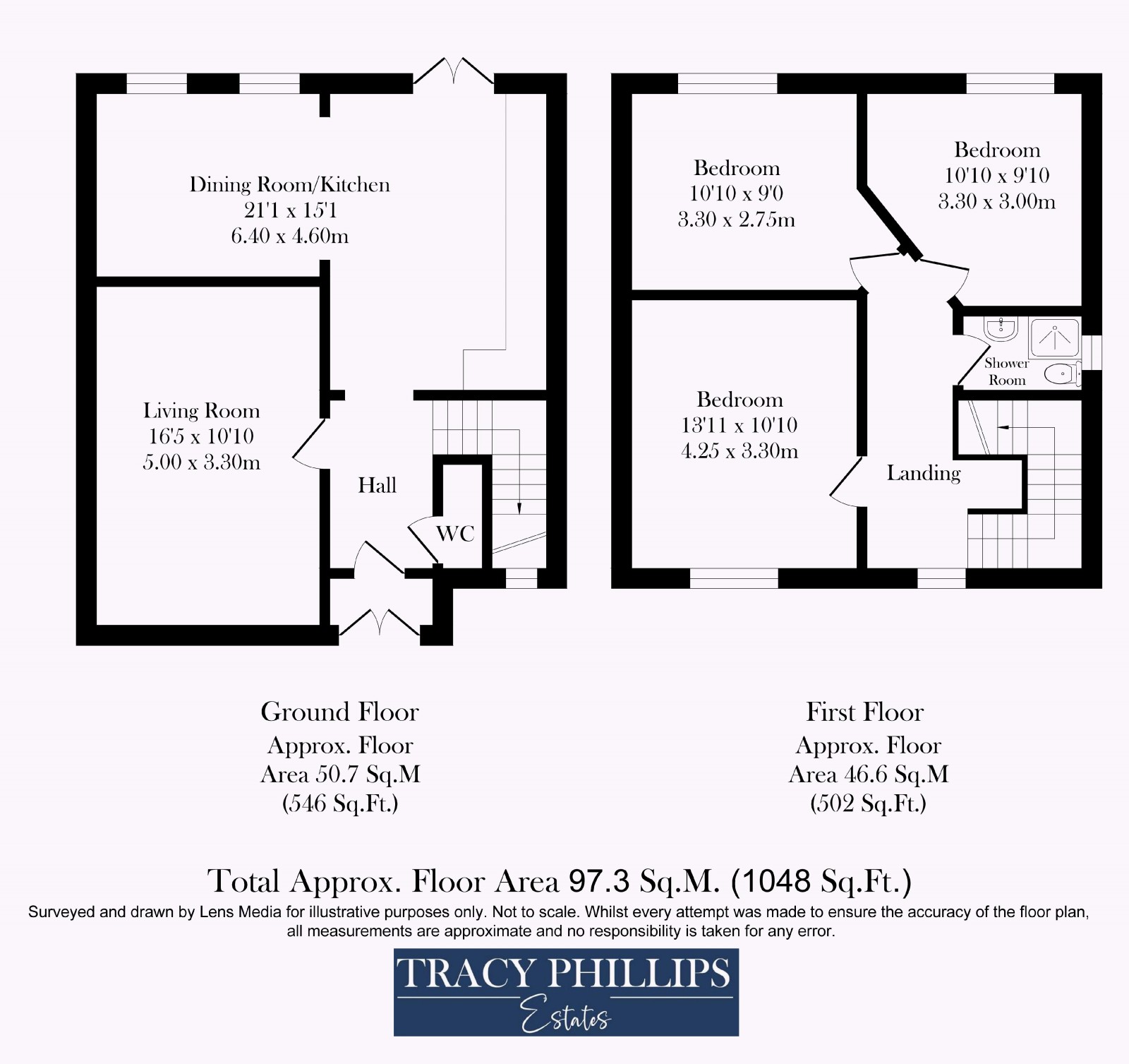 Floorplan for The Avenue, Wigan