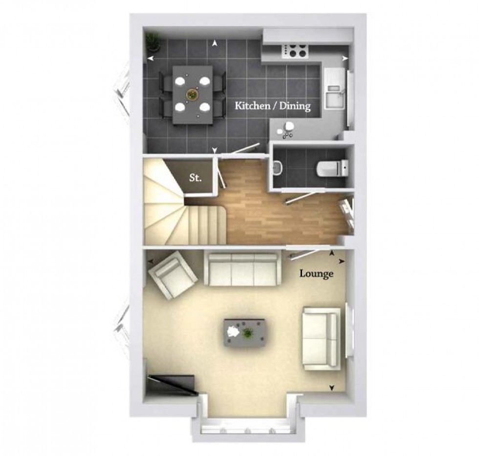 Floorplan for Standish, Wigan