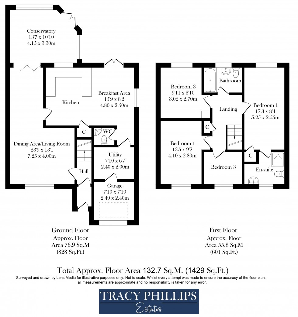 Floorplan for Broadlands, Shevington