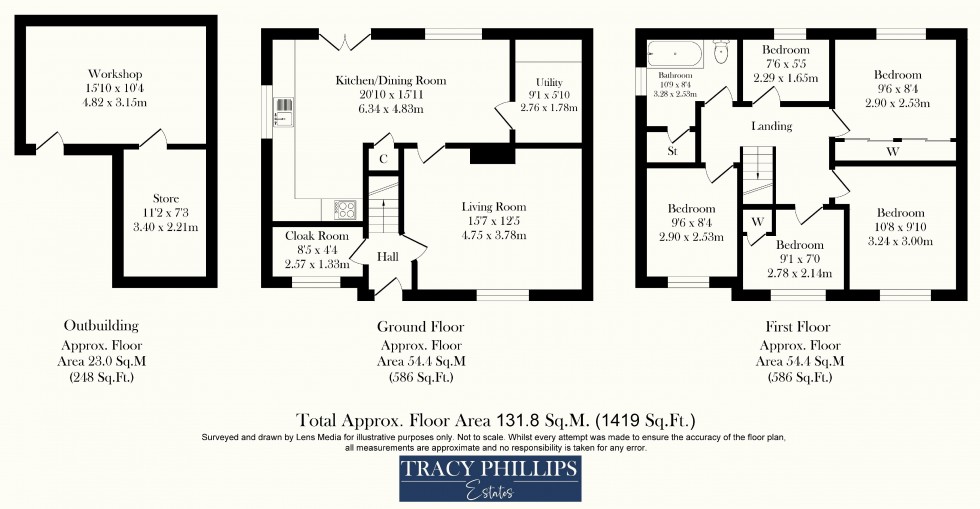 Floorplan for St. Marys Road, Aspull, Wigan