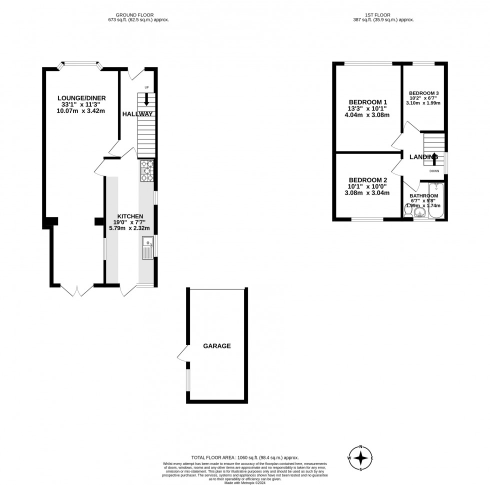 Floorplan for Douglas Road, Wigan