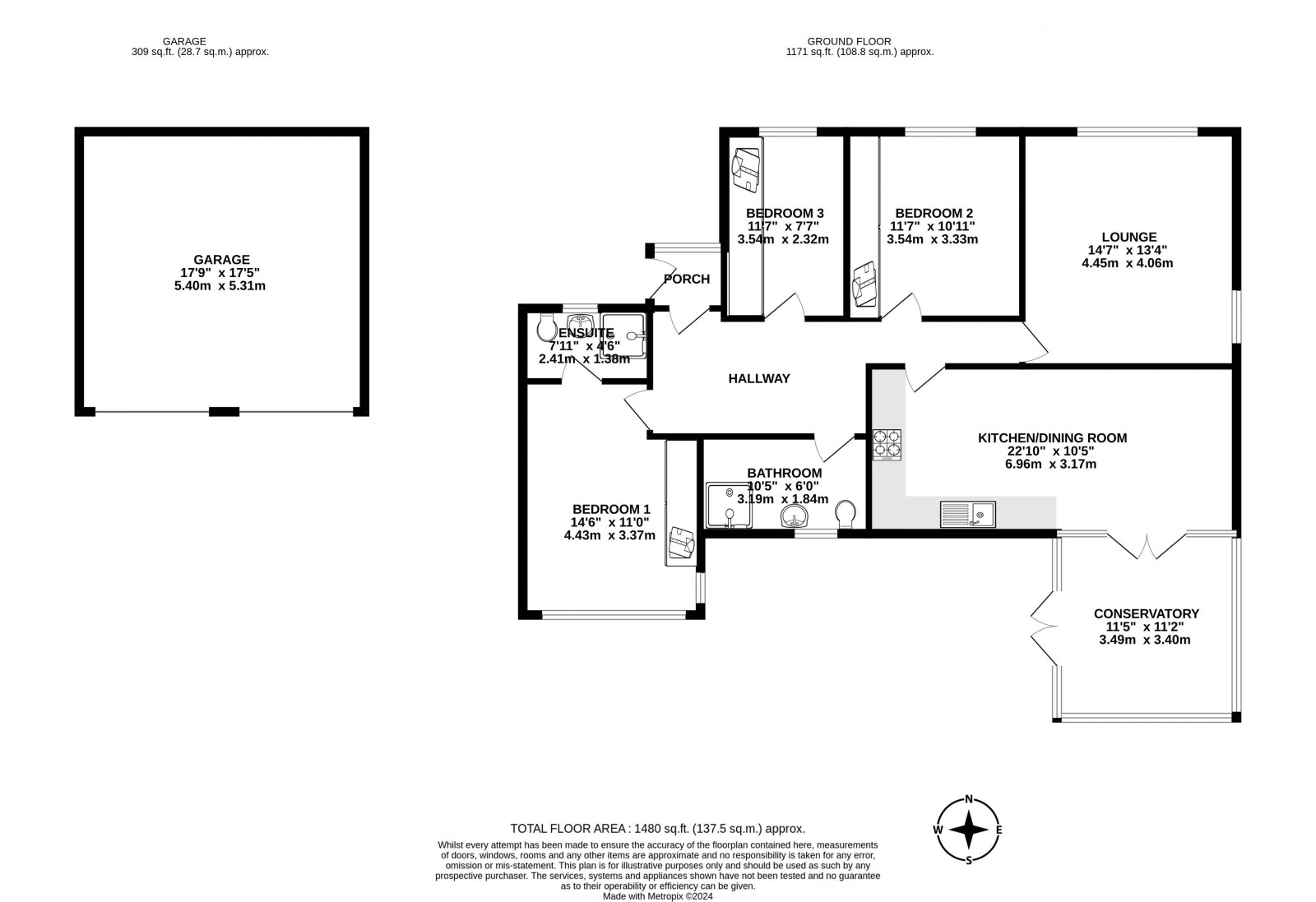 Floorplan for The Fields, Standish, Wigan