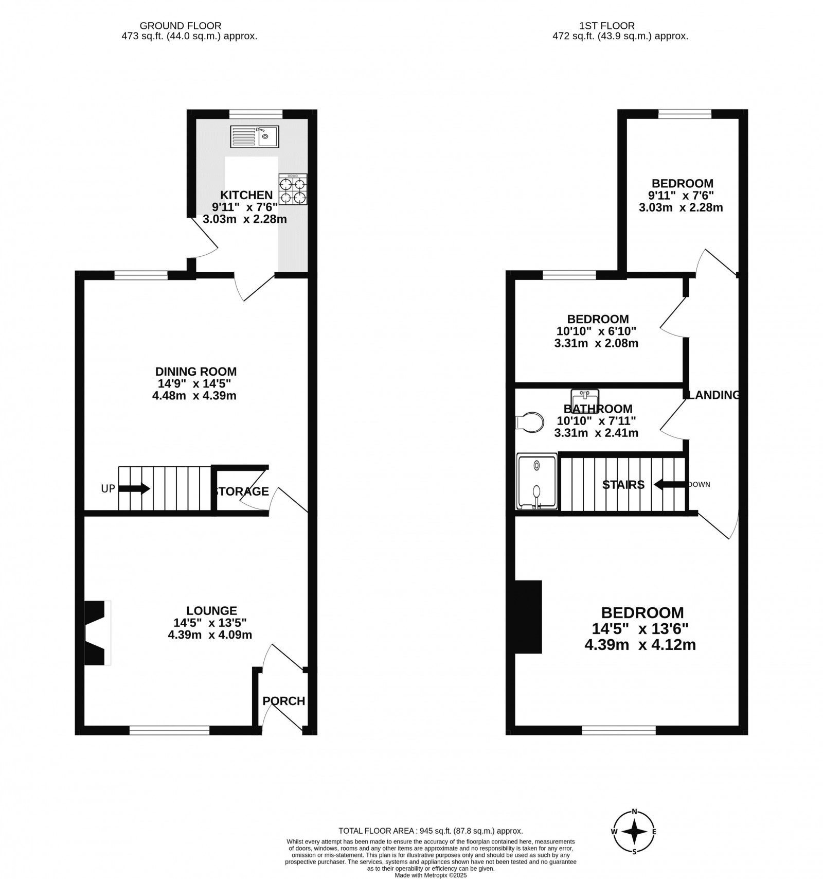 Floorplan for Preston Road, Standish, Wigan