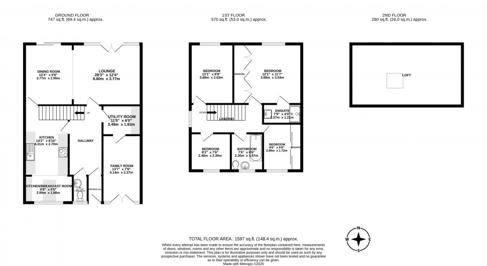 Floorplan for Penbury Road, Whitley, Wigan