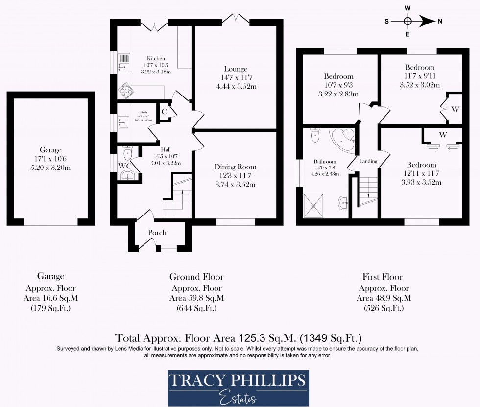 Floorplan for Dovedale Drive, Standish,  Wigan