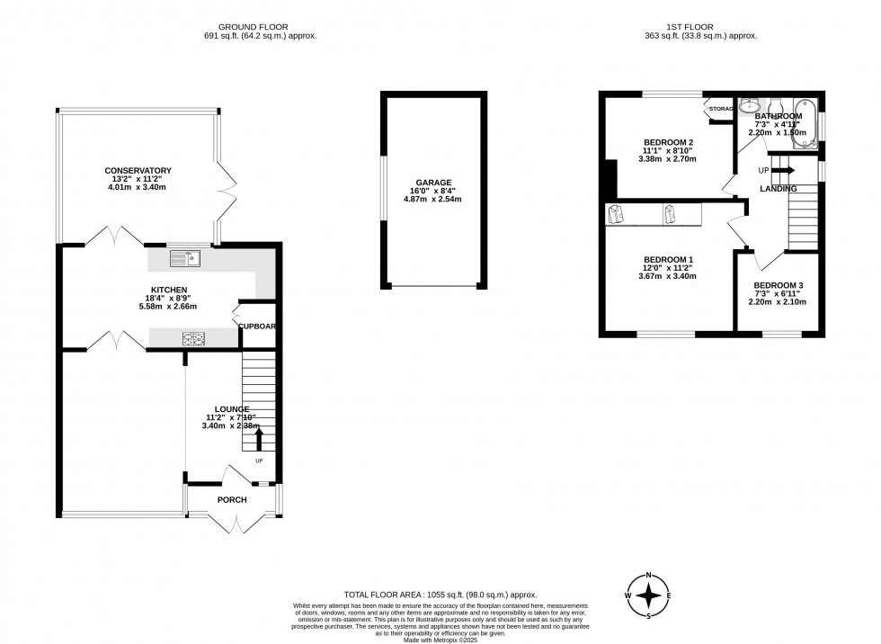 Floorplan for City Road, Wigan